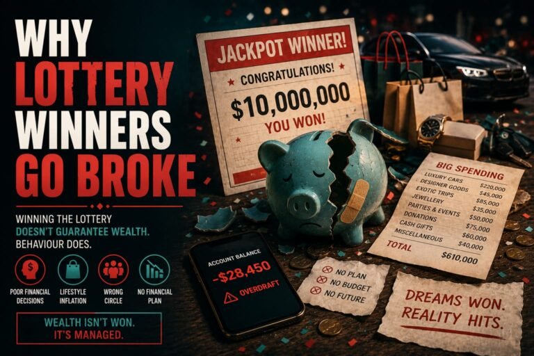 why lottery winners go broke