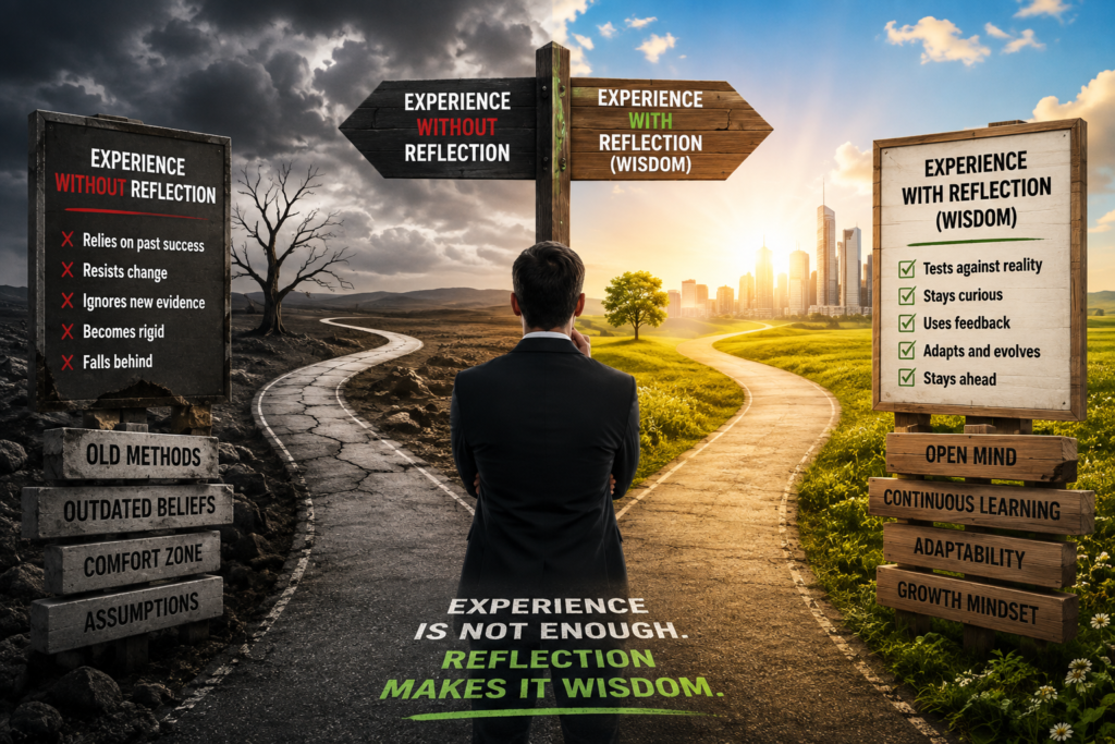 Experience is not enough