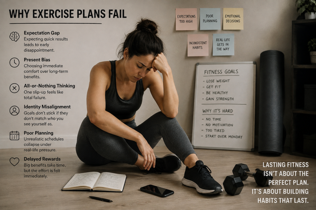 Why Exercise Plans Fail